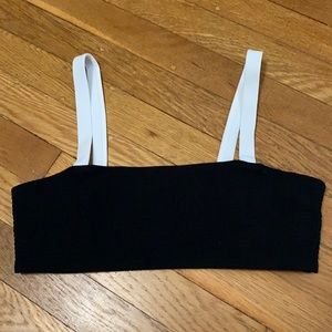 Kisuii Lillis Smocked Bandeau Bikini Top